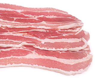 Brookes Bacon, European & British bacon wholesaler, Rindless streaky bacon
